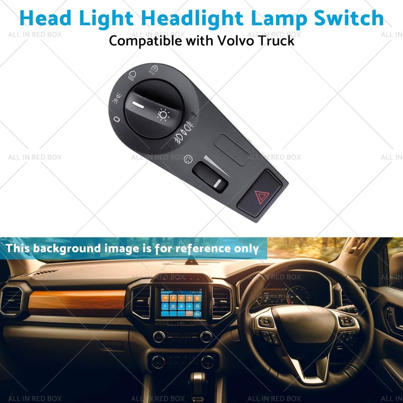 MAX COOL Headlight Switch Headlight Lamp Switch Suitable for Volvo
