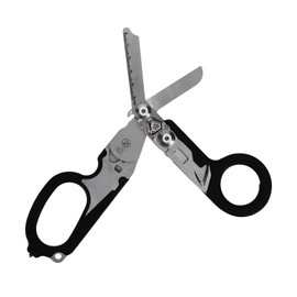 Tijeras de Respuesta de Emergencia, Herramienta Multifuncional, Tijeras de Alicates, Herramienta de Tijeras de Raptor de Emergencia, Tijeras de Trauma Plegables de Acero Inoxidable, Cortador de Correa