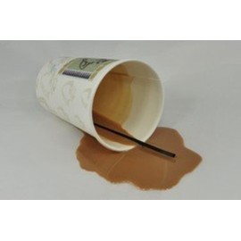 Realistic Food Replicas New! Real Looking Faux Spilled Cup of Coffee to Go