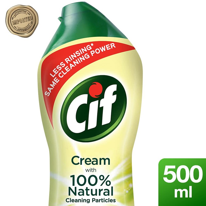 Cif Lemon Flavoured Micro Particles Cream 500ml