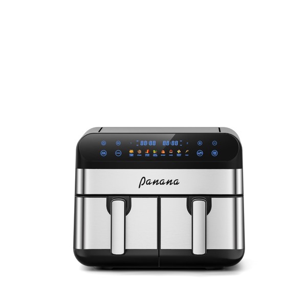 Panana Air Fryer 9.5 Quart Air Fryer with Dual Basket