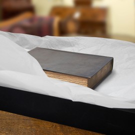 Medium White Tissue Paper Sheets - Thick Tissue Paper for Packing Clothes in Medium 45 x 70cm Size - Acid Free Tissue Paper Sheets for Packaging, Art Collection and Large Gift Wrap - 25 Sheets