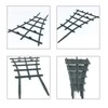12 Pcs Garden DIY Mini Climbing Trellis Plastic Superimposed Potted