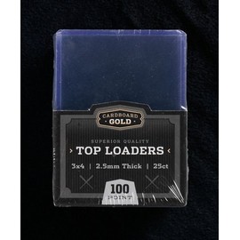 100 Ultra CBG 2.5mm 100pt Pro Top Loaders Toploaders TL3