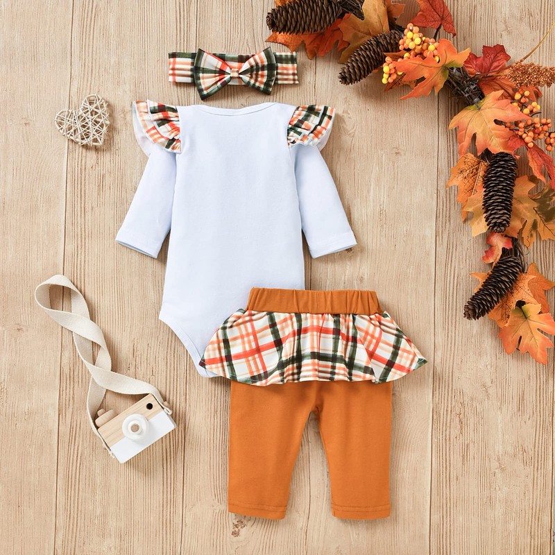 Conjunto de ropa para bebé recién nacida con estampado de
