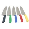 Columbia Cutlery 10" Knife Set, 1 Each Black, Green, Blue,