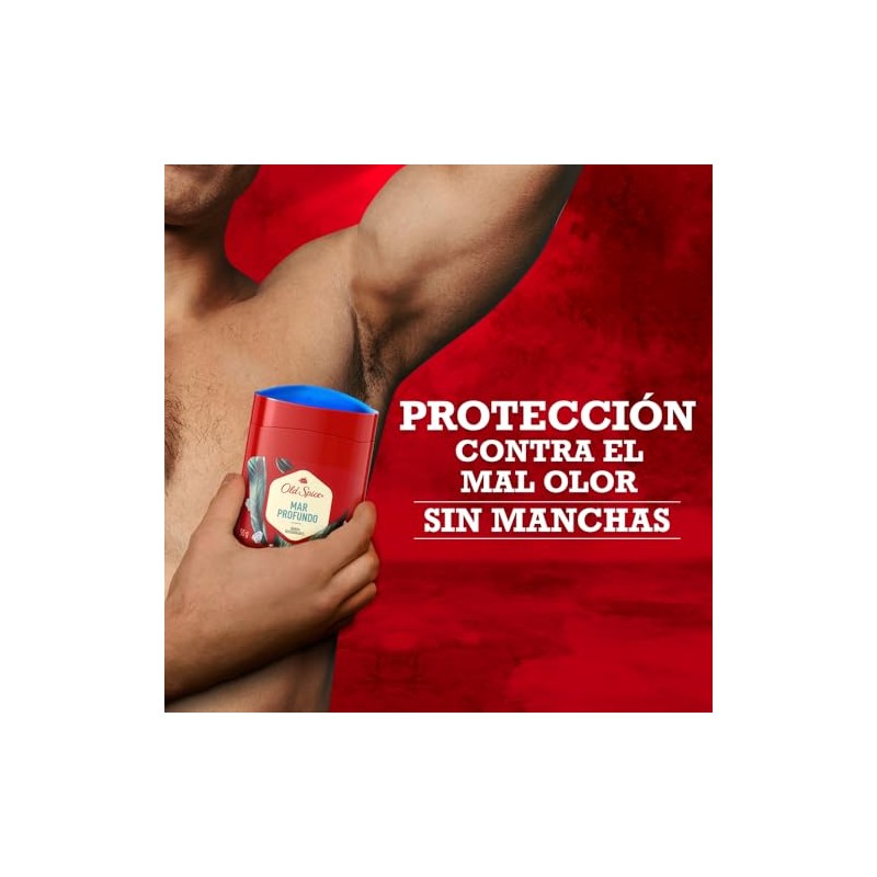 Old Spice Desodorante en barra para hombre Mar Profundo 50