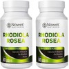 Nowek Rhodiola Rosea 60 Cápsulas Suplemento Alimenticio Ingredientes Naturales No