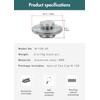 CAMPINGMOON 4pcs Cap for Camping Gas Fuel Canister with EN417