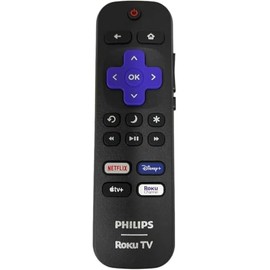 OEM Part - Remote Control Compatible with ONN Roku TV 43” Class 4K UHD (2160P) LED Smart TV Model 100012584