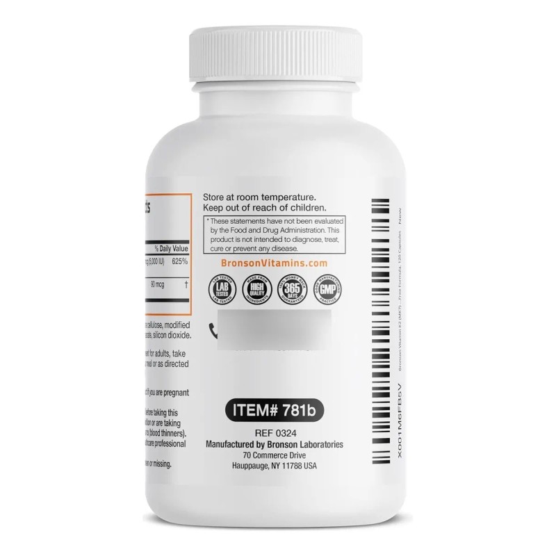 Vitamina K2 90mcg + D3 5000iu 2 En 1 Deal