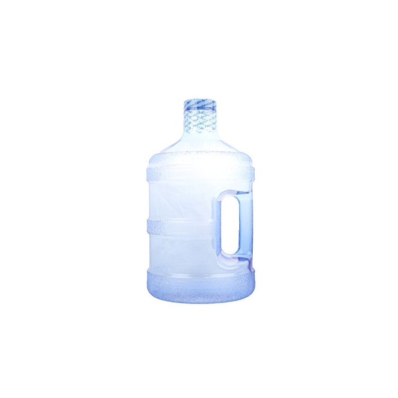 H8O® 1 Gallon Round BPA Free Water Bottle with 48mm