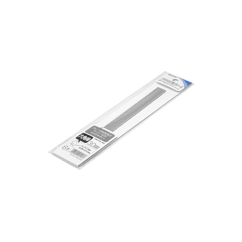 Wave Material Series Plastic Material Hexagonal Bar 0.12 inch (3.0