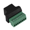 Terminal de Tornillo RJ45, Conector RJ45 Hembra de DVR Ethernet