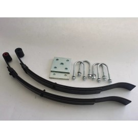 espeedpro21 Set (2) 24.5 24 1/2" Boat Trailer Slipper Leaf Spring 2 Leaf 1000LBS U-Bolt kit