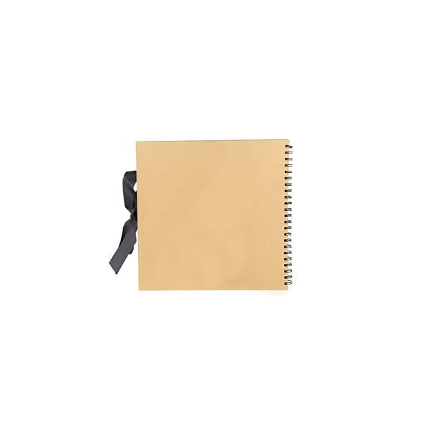 Scrapbook Photo Album Small 15 x 15cm Brown Square Scrap