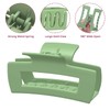 Vigorpace 12 Pack Large Hair Claw Clips 4.1" Big Square