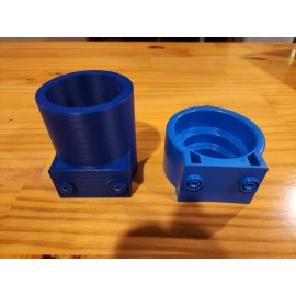 Vexilar The Duce Cup - Enhanced fish finder transducer cup - Blue pack