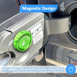 SI For Chevy Tahoe GMC Yukon 2021-2022 2023 2024 (Green Magnetic Fuel Tank Cap)