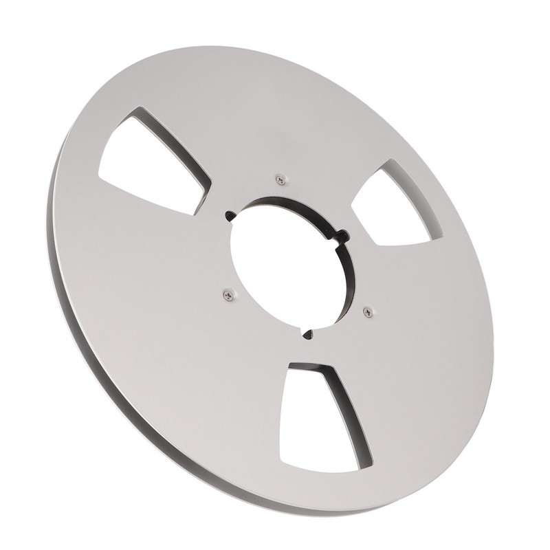 1/4 10 Inch Empty Tape Reel Aluminum Alloy Reel Tape