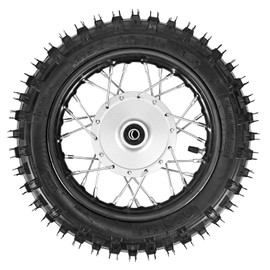 Trkimal 2.5-10 10" Front Wheel Tire and Rim 1.4 x 10 With 12mm Bearing for Chinese 50cc BBR50 TTR50 DRZ50 SSR Dirt Pit Bike