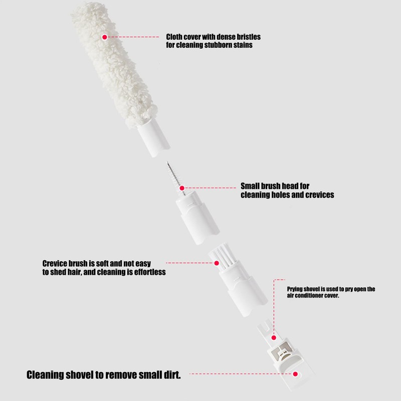 Blind Duster,Duster for Car Air Vents | Household Dust Collector