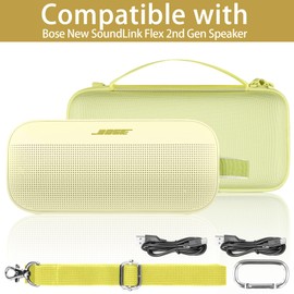 co2CREA Hard Case for Bose SoundLink Flex (2nd Gen) Portable Bluetooth Speaker Case Carrying Bag