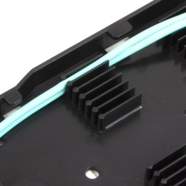 kenable Splice Cable Tidy Management Enclosure Cassette with Lid for 24 Fibre Cables