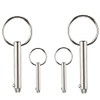(4PCS 1/4" Quick Release Pin Set Replacement Total Gym Hitch