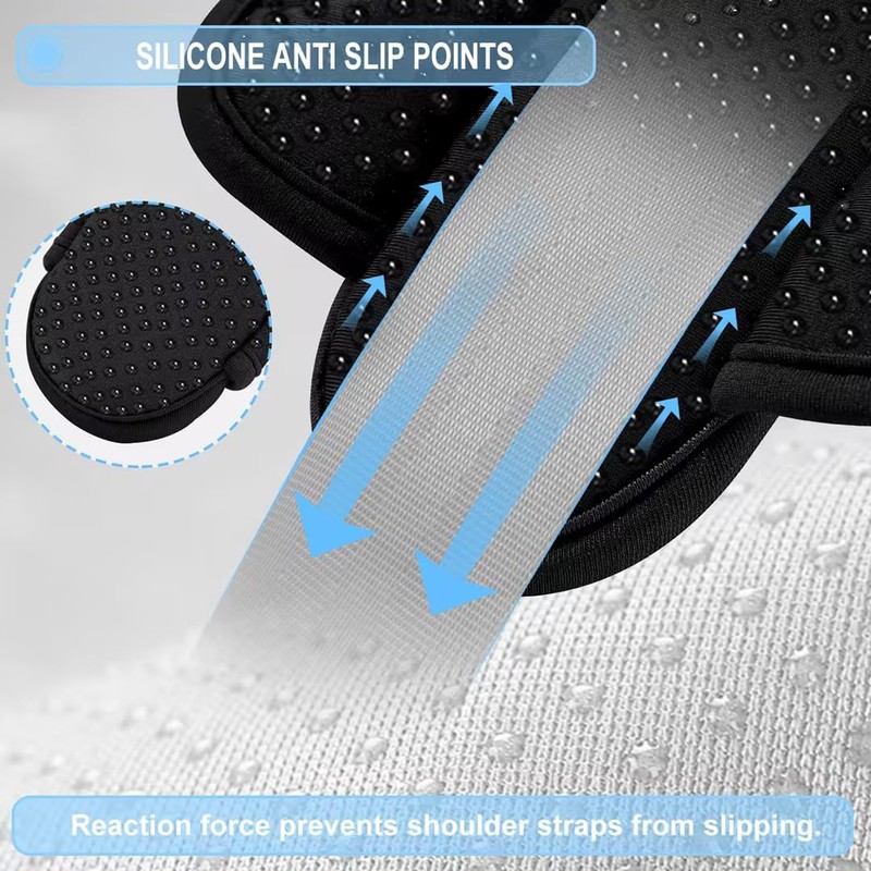 ZINZ 2-Pack Universal Shoulder Pad with Ultra thick Cushion for