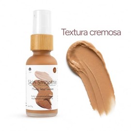 CEIBA Skin Smoothie Base-Corrector, Base de Maquillaje Hidratante Ligera y Construible con Niacinamida, Ácido Hialurónico y Escualano, Acabado Natural