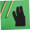 Kisangel 10pcs Lightweight Snooker Gloves for Men Women Finger Design