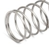 sourcingmap 1.5mmx25mmx305mm 304 Stainless Steel Compression Springs Silver Tone