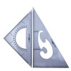 HAND 2035 Professional Drawing Graphic Triangles with 30/60 and 45/90