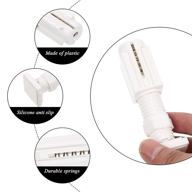 6-Piece Blind Brackets, Blind Mounting Accessories, Punch-Free Blind Reels, Adjustable