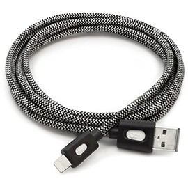BT Saphire PwrMate Charge & Sync Cable with Lightning Connector, 6.5-Foot, Black (SA4-675-2)