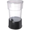 Carlisle 222903 Break-Resistant Beverage Dispenser with Base, 5 Gallon, Clear