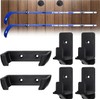 BOOSTEADY 6 Pcs Hockey Stick Wall Mount Set,Hockey Stick and