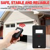 Kingdder 3 Pcs Garage Door Remote 8 Dip Switch Compatible