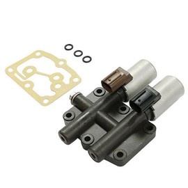 Transmission Dual Linear Shift Solenoid with Gasket 28250-RDK-014 Compatible with Honda Acura Accord Odyssey Pilot Ridgeline 28250-PVG-004