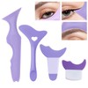 4 Pcs All In One Eyeliner Stencils Wing Tips +