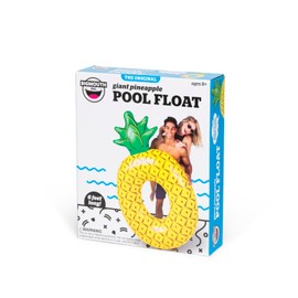 BigMouth Inc Giant Pineapple PooI FIoat, Funny Fruit InfIatable Vinyl Summer Pool or Beach Toy, Patch Kit Included