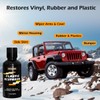 REALINN Plastic Restorer - Cars Ceramic Plastic Coating Trim Restore,