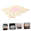 Mikinona Elegant Princess Style Tablecloth Nightstand Cover Decorative End Table