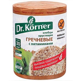 Dr. Korner Buckwheat Crispbread (3.6 Ounce / 100 Gram) Imported from Russia