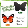 8 Pcs Screen Magnets Dragonfly Decorative Magnetic Flexible Double Sided