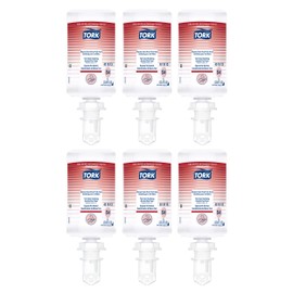 Tork Hand Sanitizing Alcohol-Free Foam S4, Alcohol-Free Alternative, 6 x 1L, 401813 (Formerly 401213)