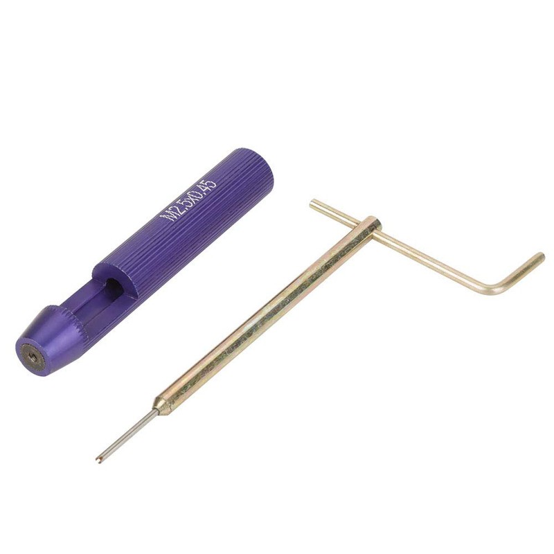 50pcs M2.5x2D Stainless Steel Spiral Wire Thread Repair Tool Kit