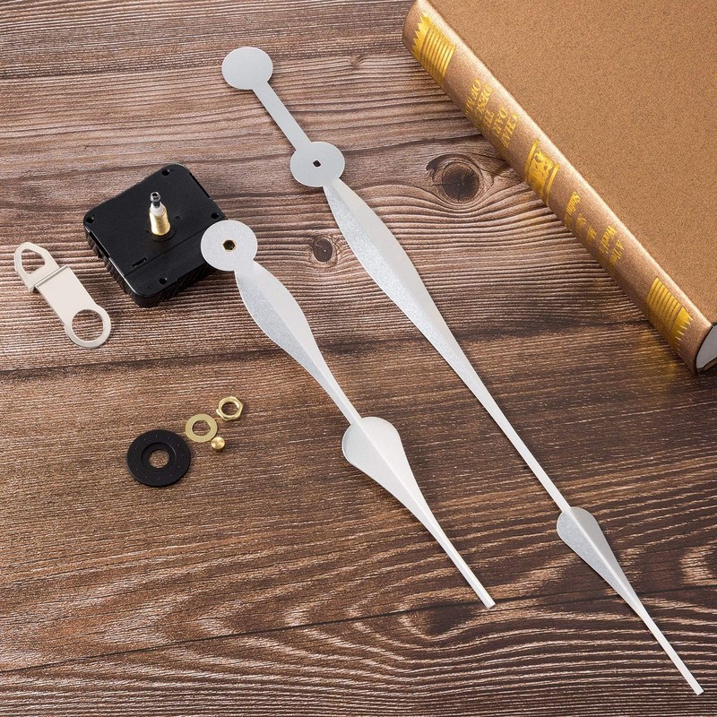 High Torque Quartz Clock Movement Kit - 12" Spade Hands,
