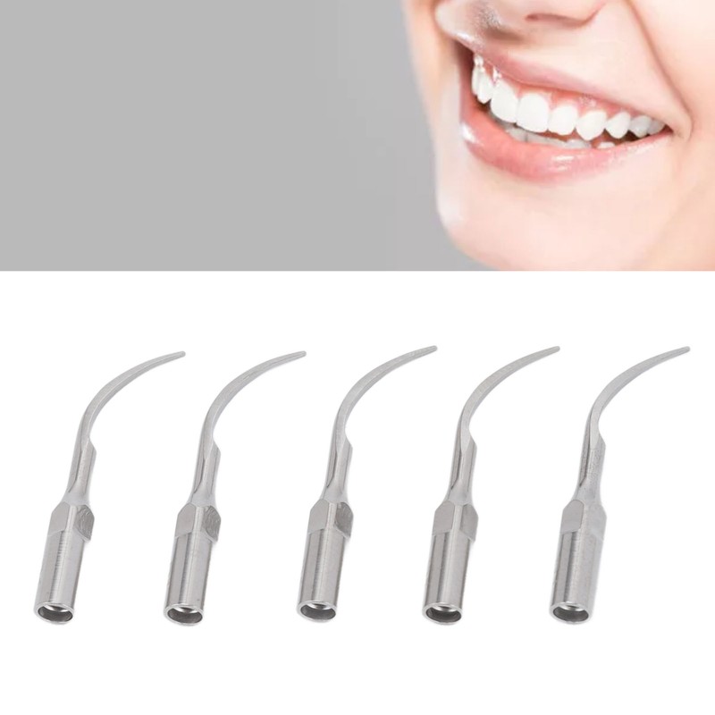 5pcs P1 Dental Clean Machine Tip Stainless Steel Heat Resistance